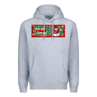 Heather Grey christmas vibes only Premium Hoodie - BundleAndBundleShop