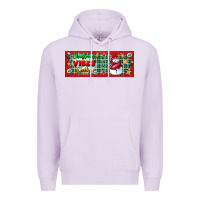 Lilac christmas vibes only Premium Hoodie - BundleAndBundleShop