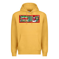 Mustard christmas vibes only Premium Hoodie - BundleAndBundleShop