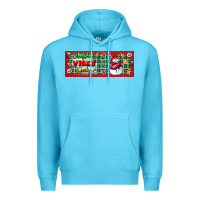 Ocean Blue christmas vibes only Premium Hoodie - BundleAndBundleShop