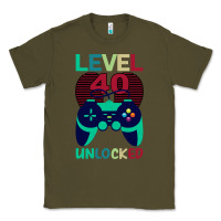 Army Green Level 40 Unlocked Classic Tee - Bettercallsaul
