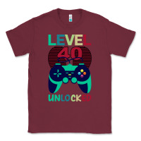 Burgundy Level 40 Unlocked Classic Tee - Bettercallsaul