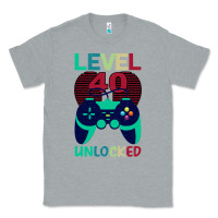 Heather Grey Level 40 Unlocked Classic Tee - Bettercallsaul