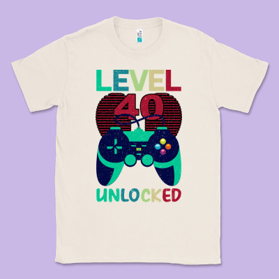Level 40 Unlocked Classic Tee Designed By Bettercallsaul