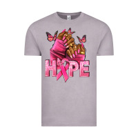Vintage Zinc hope cancer nails Vintage Tee - NancyCooperArtShop