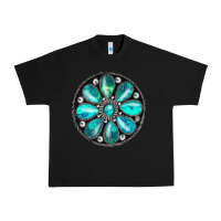 Black turquoise gemstone Urban Heavy Tee - JahusDesignShop