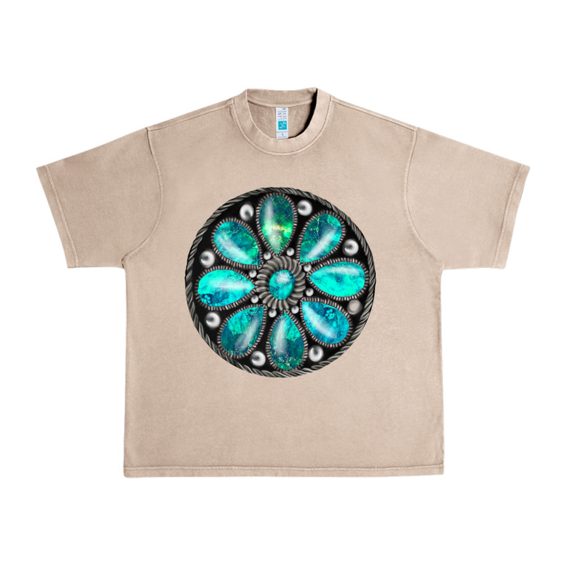 Turquoise Gemstone Urban Heavy Tee by JahusDesignShop | Teevron