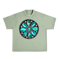 Oil Green turquoise gemstone Urban Heavy Tee - JahusDesignShop