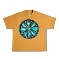 Peanut Butter turquoise gemstone Urban Heavy Tee - JahusDesignShop