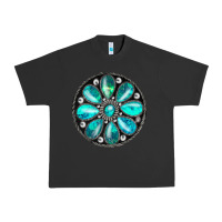 Pigment Black turquoise gemstone Urban Heavy Tee - JahusDesignShop