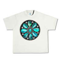 Pistachio turquoise gemstone Urban Heavy Tee - JahusDesignShop