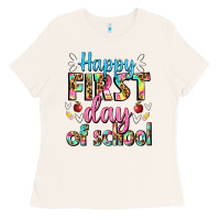Bone happy first day of school Ladies Tee - BundleAndBundleShop