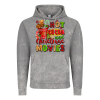 Cloud Rock hot cocoa and christmas movies Vintage Hoodie - texasbilliewilder