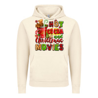 Vintage Artic hot cocoa and christmas movies Vintage Hoodie - texasbilliewilder