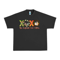 Pigment Black Xoxo the original love letters Urban Heavy Tee - NancyCooperArtShop