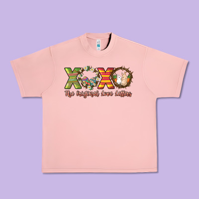 Xoxo The Original Love Letters Urban Heavy Tee Designed By Nancycooperartshop