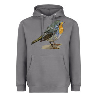 Storm yellow breast Heavyweight Hoodie - LillyAllenDesigns