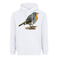 White yellow breast Heavyweight Hoodie - LillyAllenDesigns