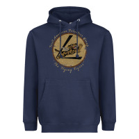Navy flying tigers squadron wwii leather patch design Heavyweight Hoodie - tuanDangUi