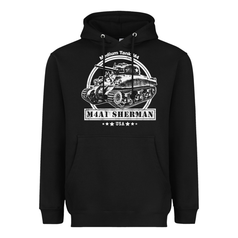 M4a1 Sherman Tank Heavyweight Hoodie by tuanDangUi | Teevron