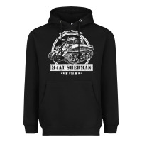 Black m4a1 sherman tank Heavyweight Hoodie - tuanDangUi