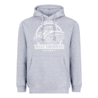 Heather Grey m4a1 sherman tank Heavyweight Hoodie - tuanDangUi