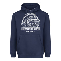 Navy m4a1 sherman tank Heavyweight Hoodie - tuanDangUi