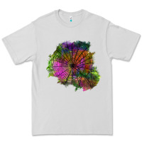 Dove Grey halloween spider web for patches Premium Tee - BundleAndBundleShop