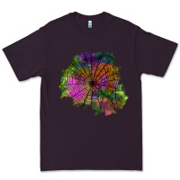 Plum halloween spider web for patches Premium Tee - BundleAndBundleShop