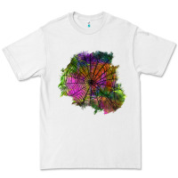 White halloween spider web for patches Premium Tee - BundleAndBundleShop