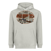 Moon Dust cessna 182 skylane since 1956 retro vintage airplane design Heavyweight Hoodie - tuanDangUi