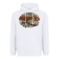 White cessna 182 skylane since 1956 retro vintage airplane design Heavyweight Hoodie - tuanDangUi