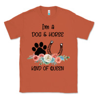 Copper I'm A Dog & Horse Kind Of Queen Pet Lover Owner Classic Tee - Bettercallsaul