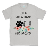 Moon Dust I'm A Dog & Horse Kind Of Queen Pet Lover Owner Classic Tee - Bettercallsaul