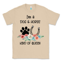 Mushroom I'm A Dog & Horse Kind Of Queen Pet Lover Owner Classic Tee - Bettercallsaul