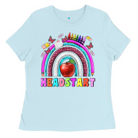 Baby Blue headstart Ladies Tee - BundleAndBundleShop