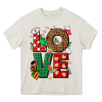 Love Nurse Christmas Heavy Core Tee | Teevron