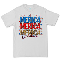 Dove Grey merica merica merica vibes Premium Tee - RanaPortraitStore