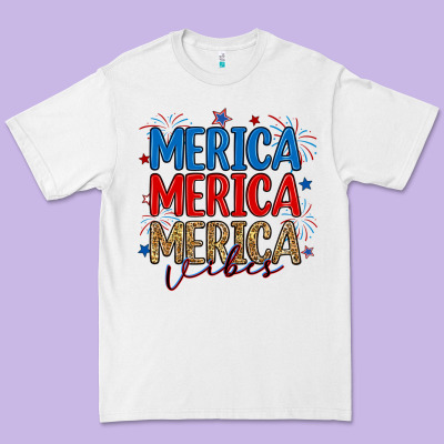 Merica Merica Merica Vibes Premium Tee Designed By Ranaportraitstore