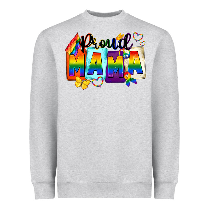 Proud Mama Heavyweight Sweatshirt by FaDigitalArtStudio | Teevron