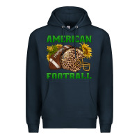 Navy american football Premium Hoodie - BundleAndBundleShop