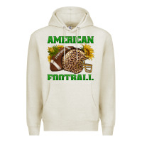 Oatmeal Heather american football Premium Hoodie - BundleAndBundleShop