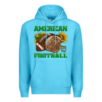 Ocean Blue american football Premium Hoodie - BundleAndBundleShop
