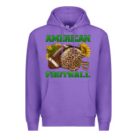Purple american football Premium Hoodie - BundleAndBundleShop