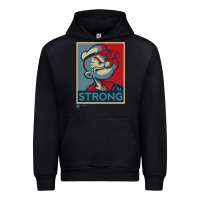Black 1 popeye strong brand a transparent Urban Hoodie - tuanDangUi