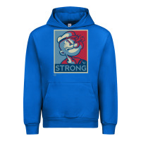 Cobalt 1 popeye strong brand a transparent Urban Hoodie - tuanDangUi