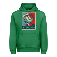 Emerald 1 popeye strong brand a transparent Urban Hoodie - tuanDangUi