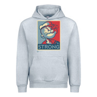 Heather Grey 1 popeye strong brand a transparent Urban Hoodie - tuanDangUi
