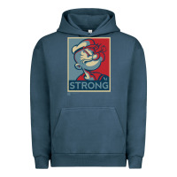 Pigment Midnight Navy 1 popeye strong brand a transparent Urban Hoodie - tuanDangUi