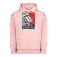 Pigment Salmon 1 popeye strong brand a transparent Urban Hoodie - tuanDangUi